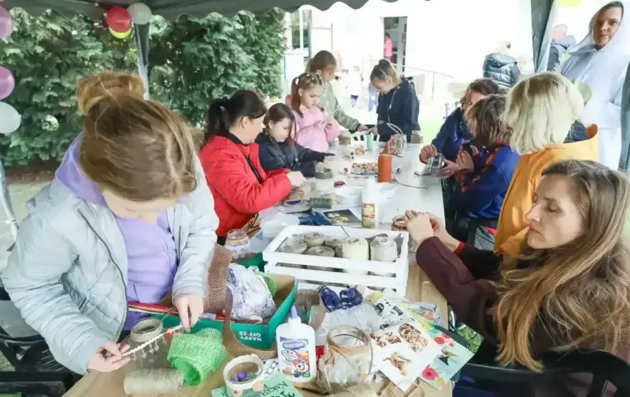 Piknik biblioteczny w Drawsku Pomorskim