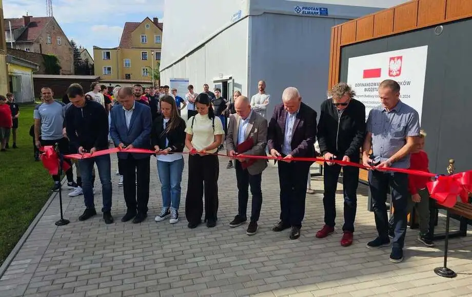 Oficjalne otwarcie nowego obiektu sportowego na ul. Dworcowej