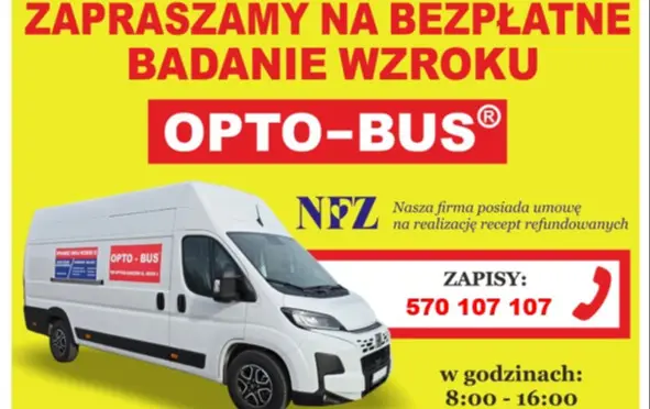Bezpłatne badania wzroku w Zagoździe