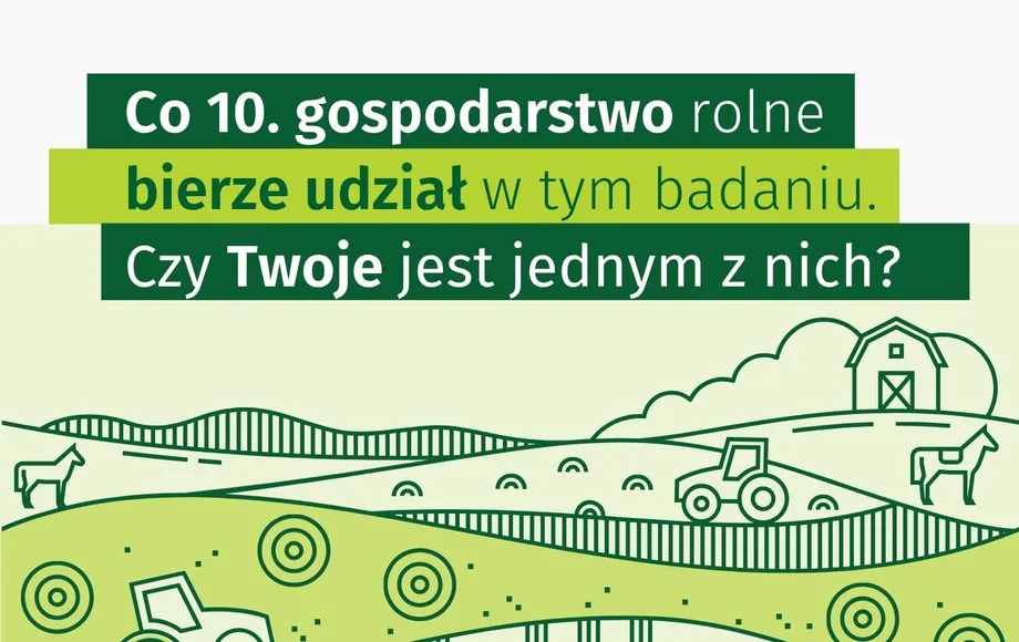 Rozpoczęcie badania gospodarstw rolnych 2026 przez GUS