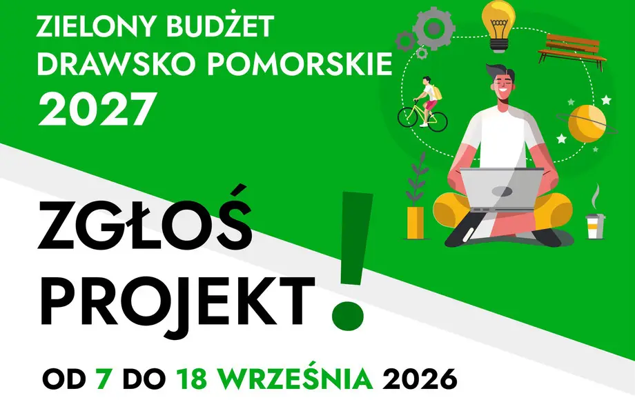 Zielony Budżet 2027 – mieszkańcy Drawska Pomorskiego mogą zgłaszać projekty