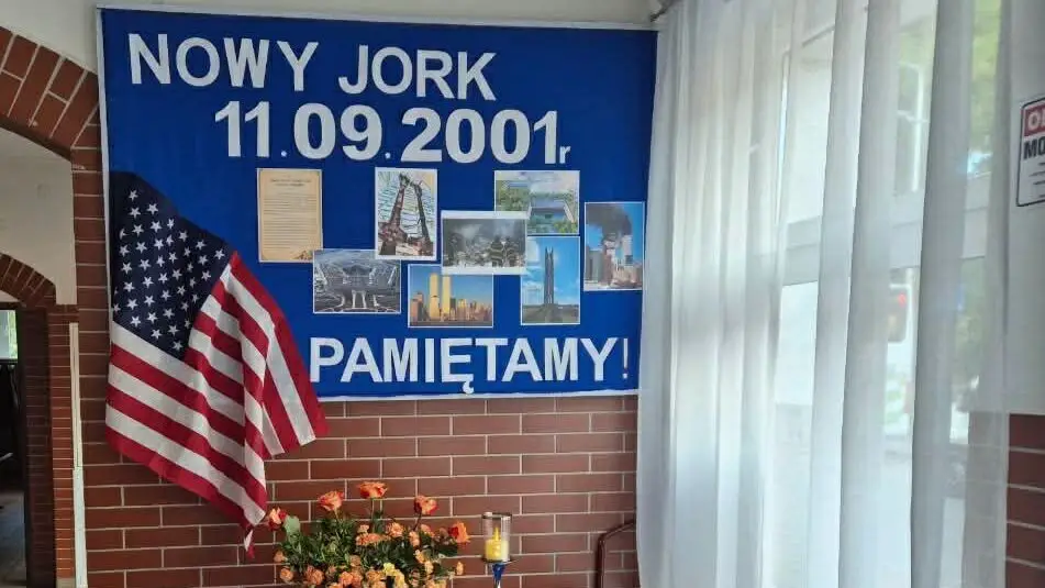 Pamięć ofiar zamachów z 11 września 2001 roku w Kaliszu Pomorskim