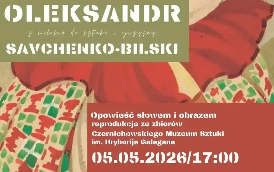 Wernisaż wystawy reprodukcji dzieł ukraińskiego artysty Oleksandra Savchenko-Bilskiego
