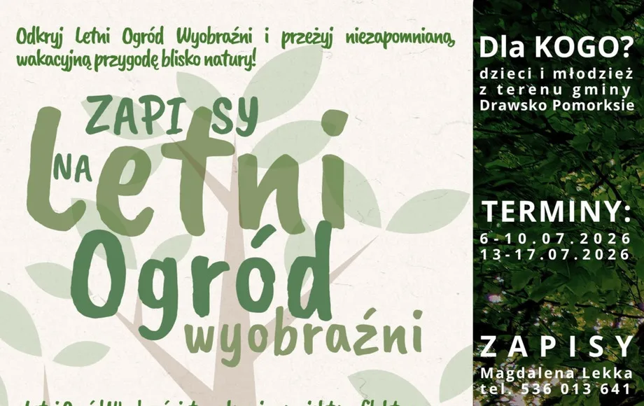 Zapisz się na Letni Ogród Wyobraźni