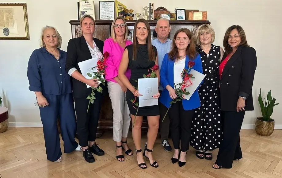 Ceremonia wręczenia aktów nadania stopnia nauczyciela mianowanego