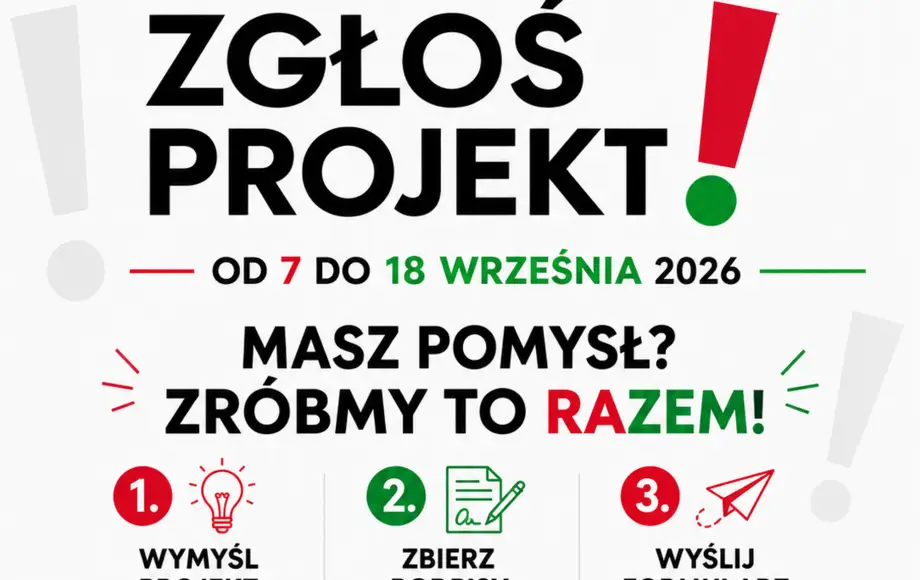 Rusza nabór projektów w Budżecie Obywatelskim i Zielonym Budżecie Gminy Drawsko Pomorskie
