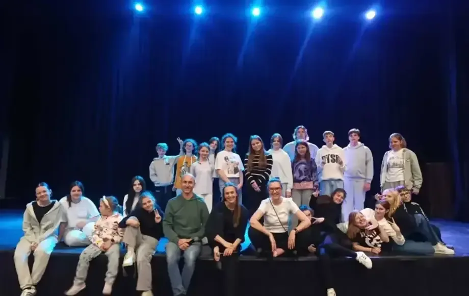 Warsztaty teatralne młodzieży z Drawska Pomorskiego i Połczyna-Zdroju