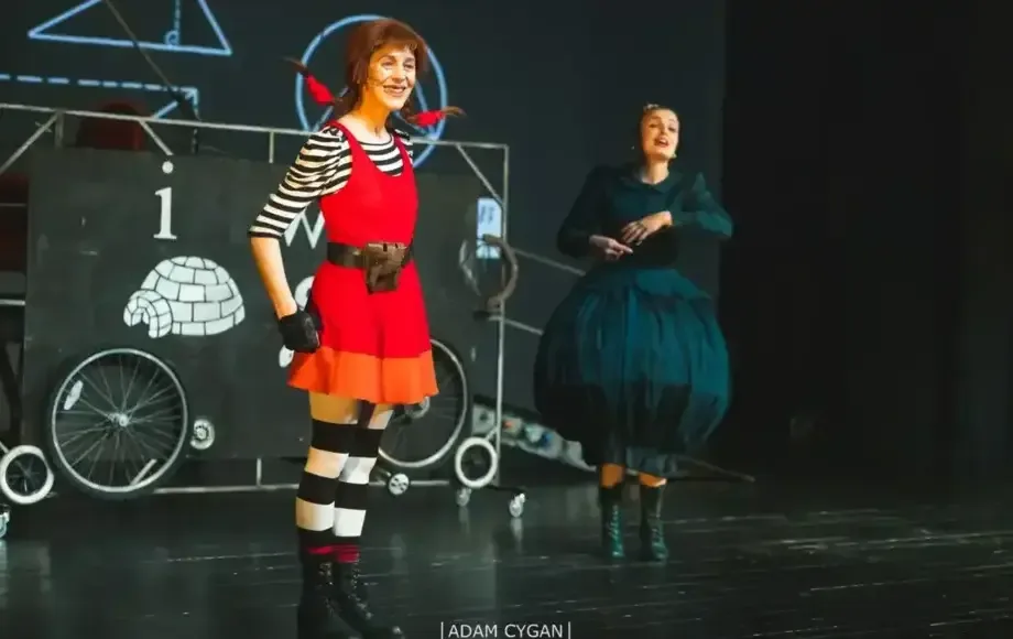 Bałtycki Teatr Dramatyczny w Drawsku Pomorskim. Pippi Pończoszanka na scenie