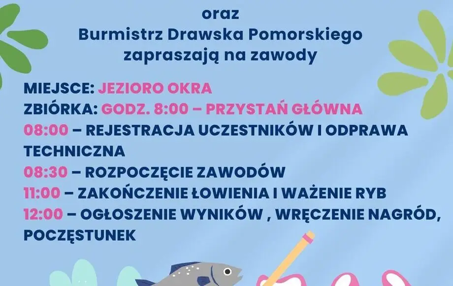 Zawody wędkarskie na zakończenie wakacji