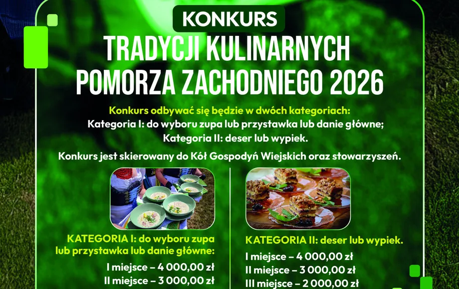 Piąta edycja Konkursu Tradycji Kulinarnych Pomorza Zachodniego