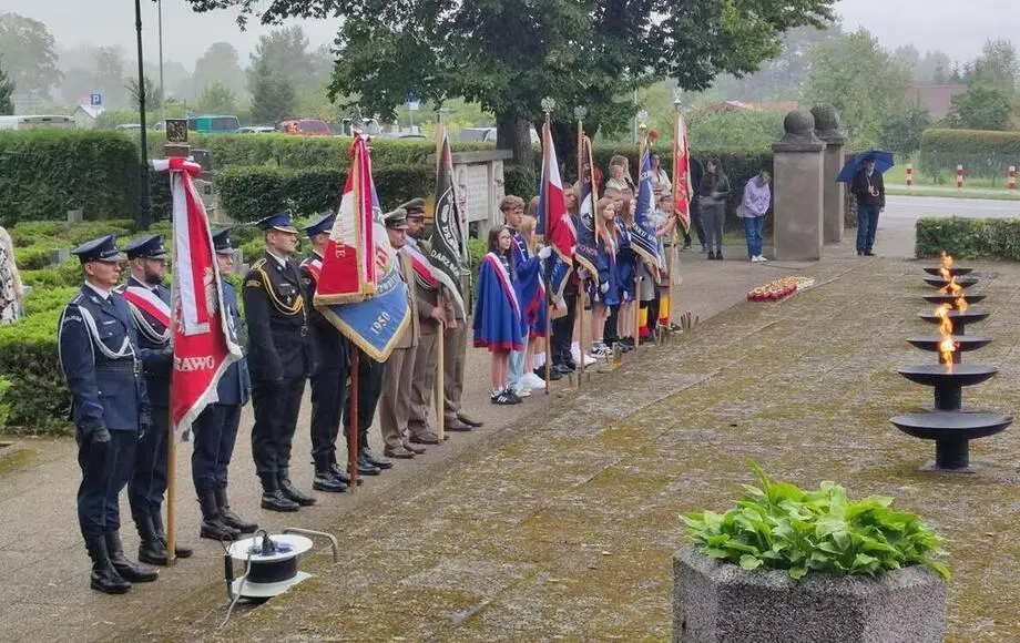 Uroczystości w Drawsku Pomorskim z okazji 87. rocznicy wybuchu II wojny światowej