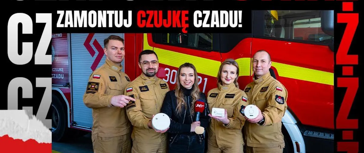 Akcja „Czadowa Straż” - odbierz czujnik dymu lub czadu