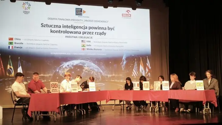 Uczniowie Zespołu Szkół w Kaliszu Pomorskim zajęli II miejsce w debacie ONZ