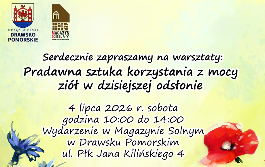 Warsztaty o korzystaniu z mocy ziół w nowoczesnym wydaniu