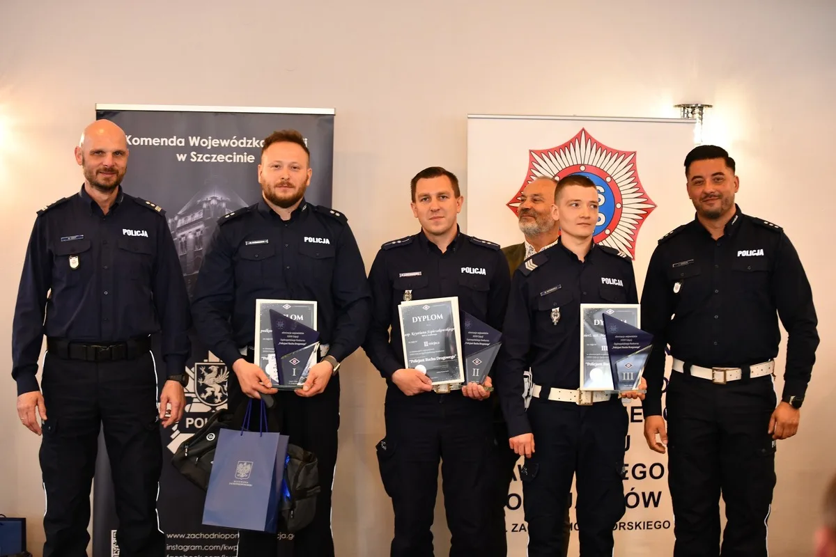Najlepsi Policjanci Ruchu Drogowego w Zachodniopomorskiem