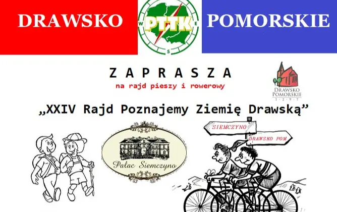 Rajd „Poznajemy Ziemię Drawską” odbędzie się w najbliższy weekend